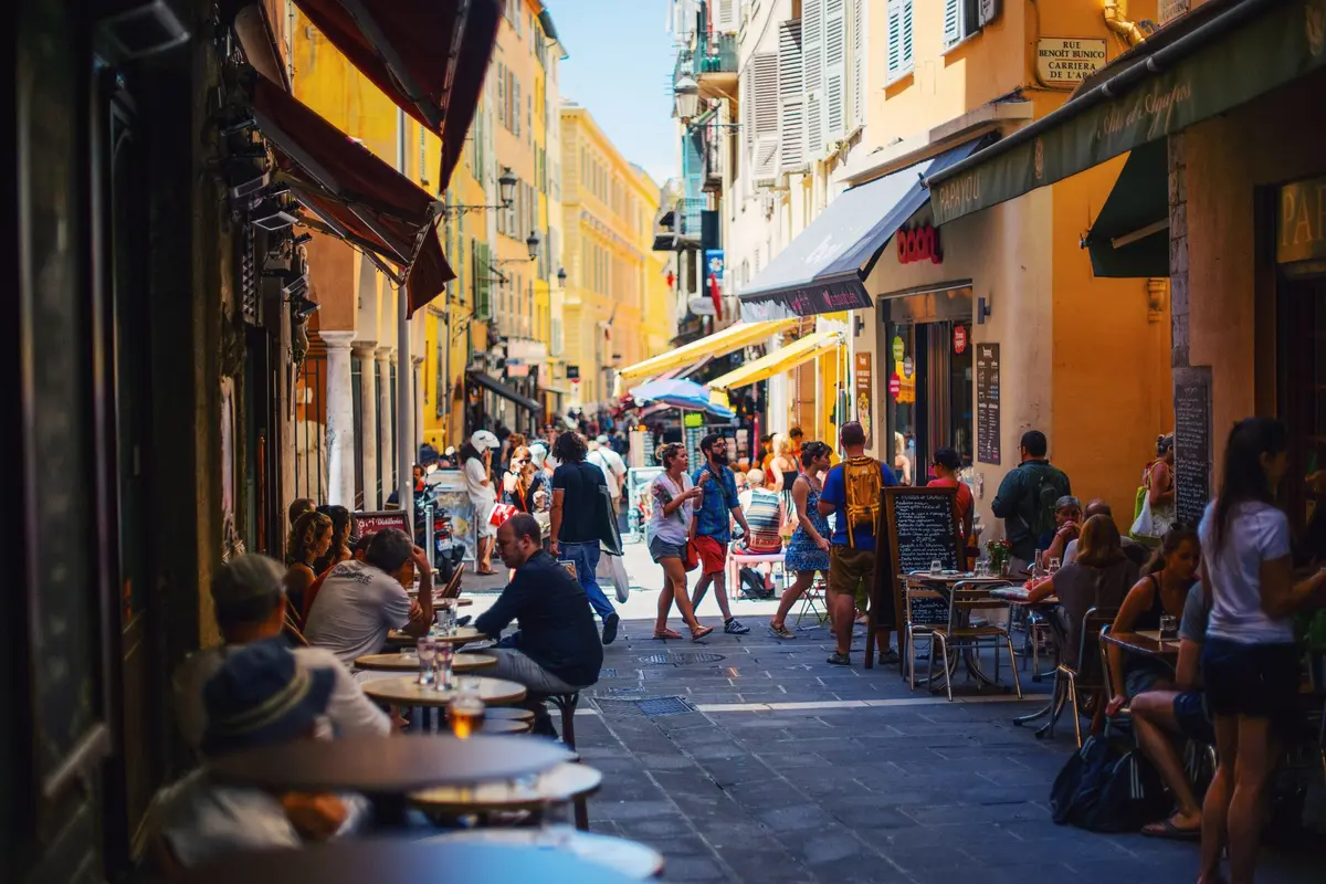 Vieux-Nice baroque old town streets — Cannes Limo Service